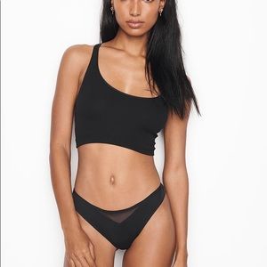 Victoria Secret VERY SEXY Sexy Illusions Thong Panty XL black